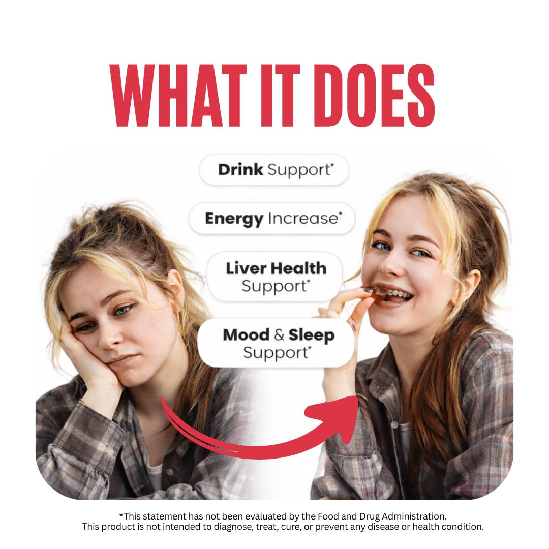 Health Chews CHEWZ Quit ALCO Support Gummies, 30-count