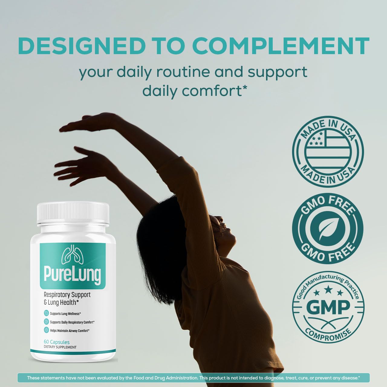 OVICIA PureLung Capsules 60 Count