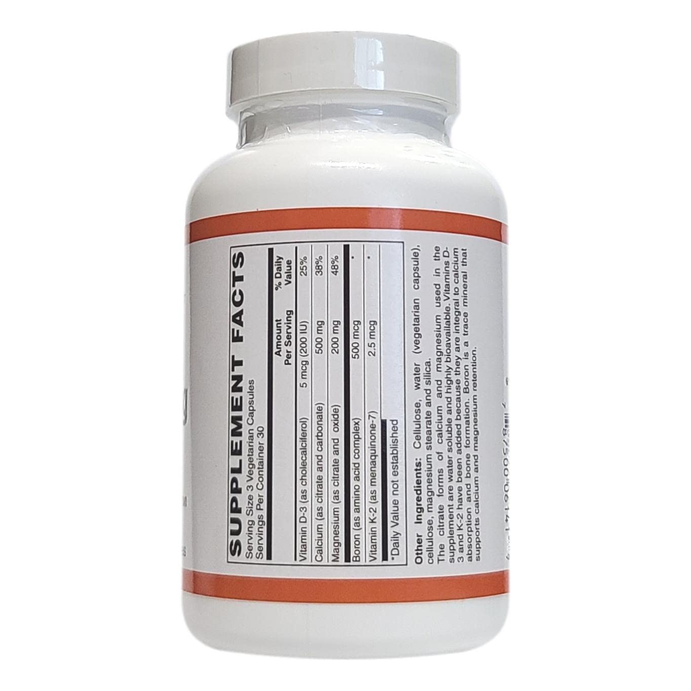 Holistic Health International, LLC Cal-MAG CAPS, with D-3, K-2 and Boron Capsules, 90 Count