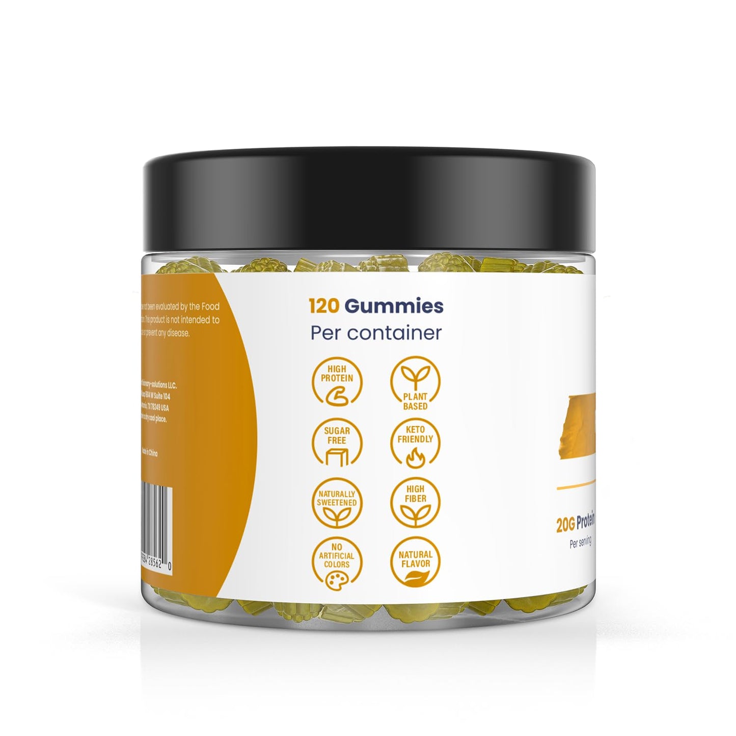 Sweet Therapy Sugar Free Protein Ginger Gummies 12.7