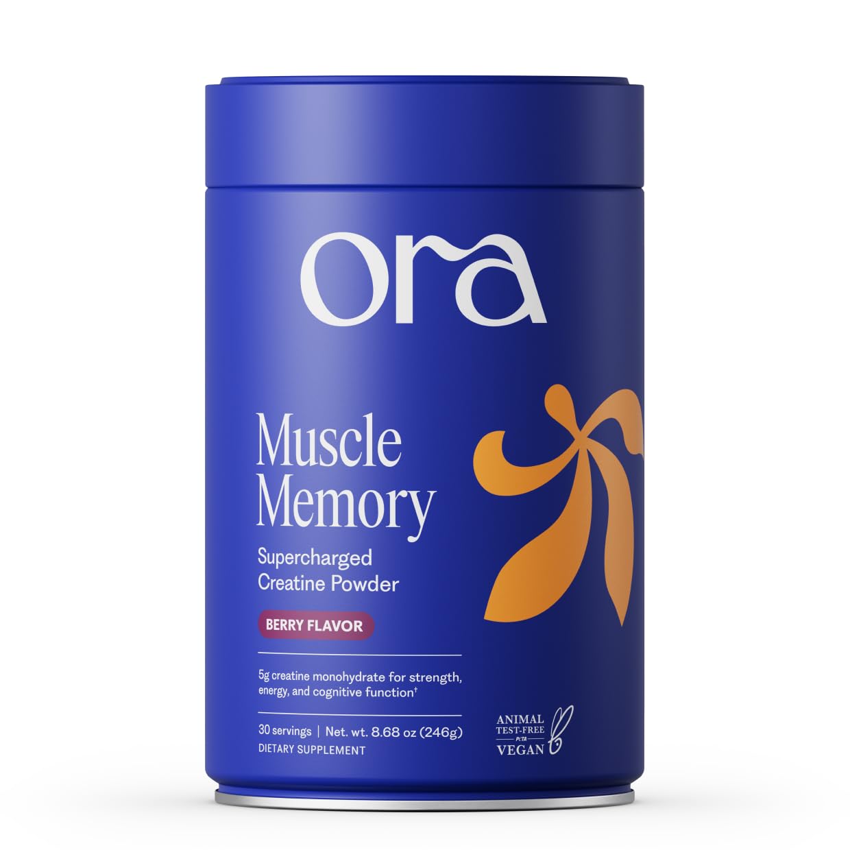 Ora Organic Creatine Monohydrate Powder, 8.68 Ounce