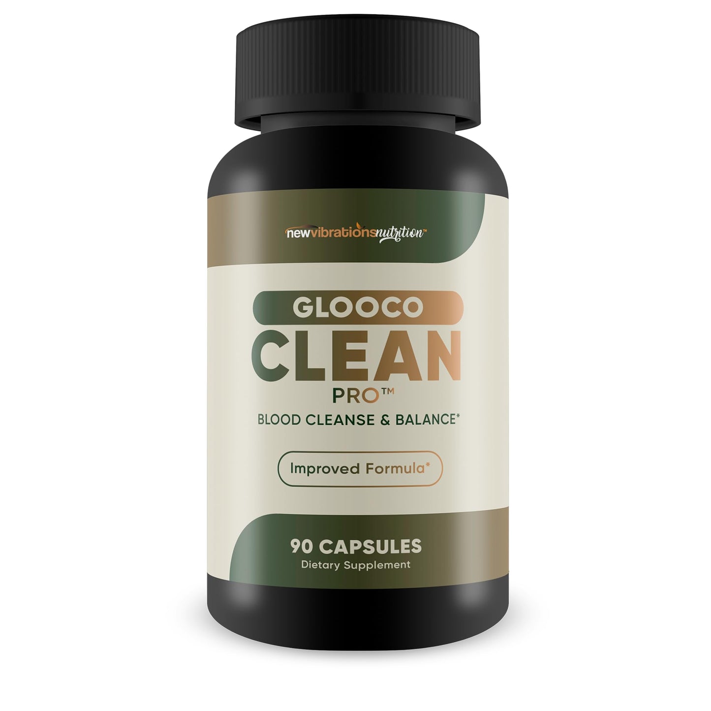 New Vibrations Nutrition Glooco Clean Pro Capsule, 90 Count
