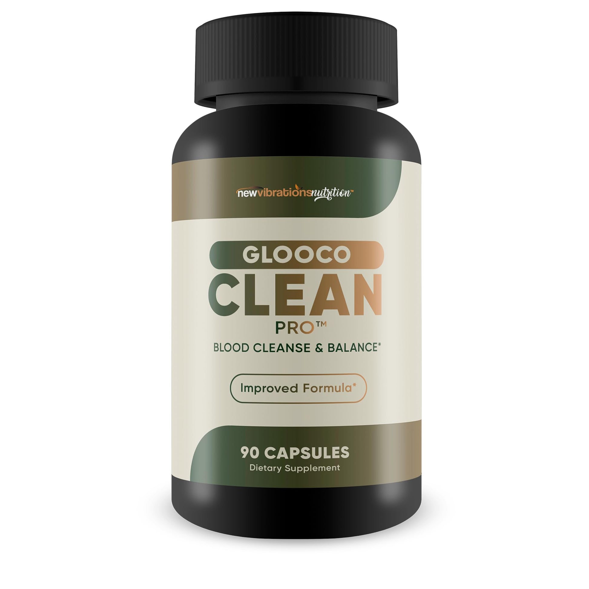 New Vibrations Nutrition Glooco Clean Pro Capsule, 90 Count