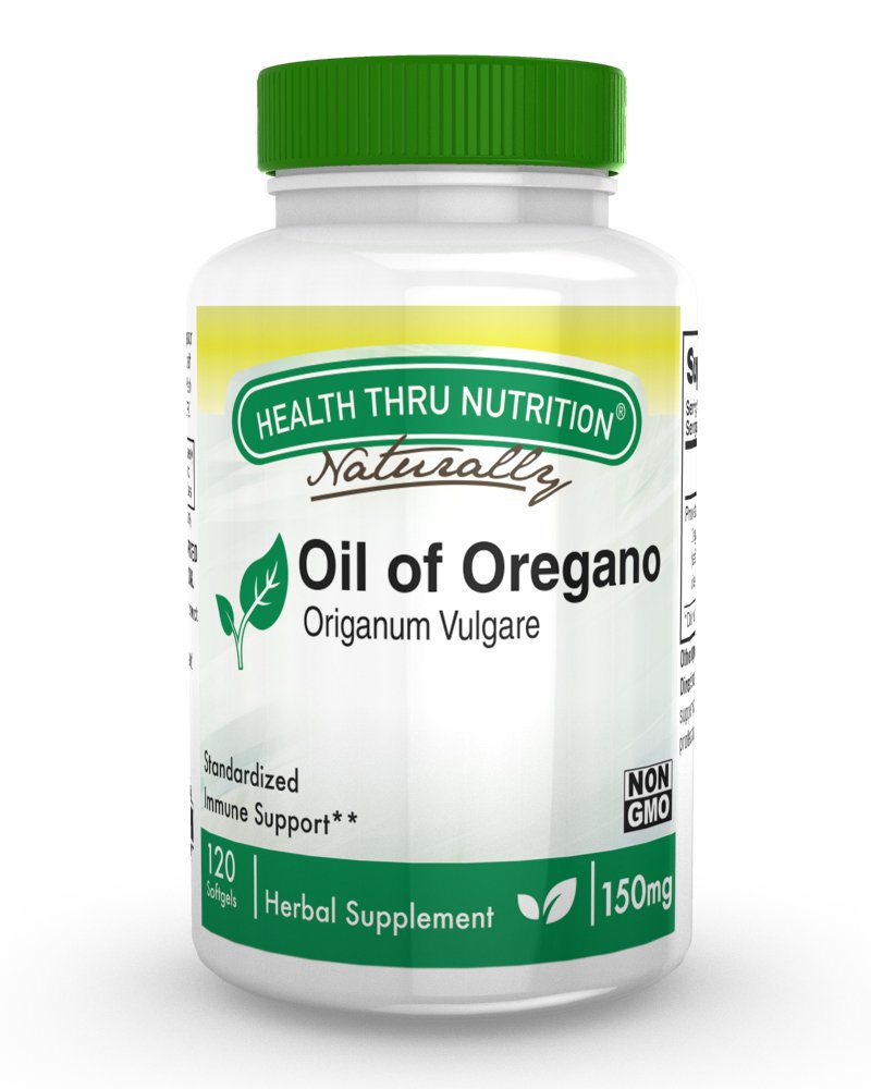 Health Thru Nutrition Oil of Oregano Softgels 120 Count