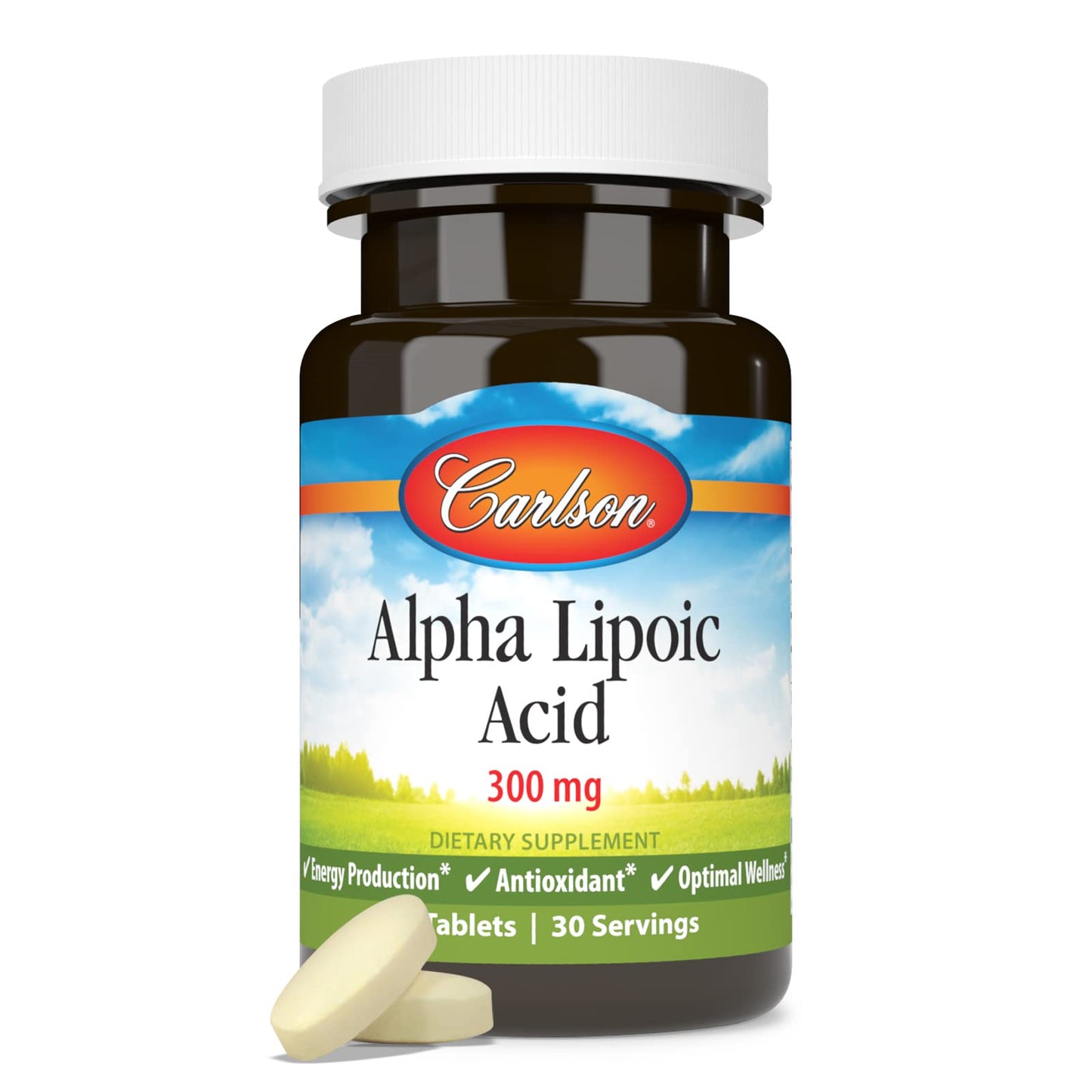 Carlson Alpha Lipoic Acid 300 mg Tablet, 30 Tablets