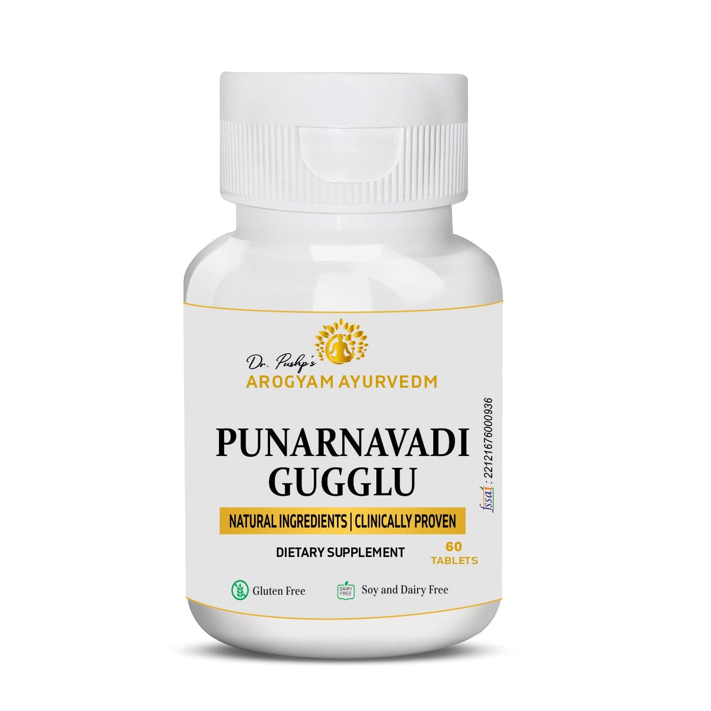 Smaart Health Dr. Pushp's AROGYAM AYURVDM Dashmool Ghan Vati 60 Tablets