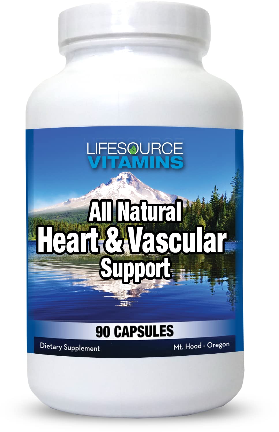 LifeSource Vitamins Heart & Vascular Support Capsule, 90 Capsules