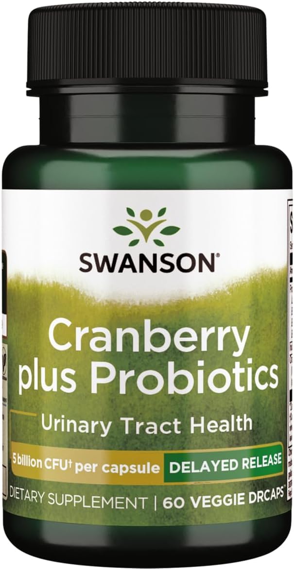 Swanson Cranberry Probiotic 5 Billion CFU Capsule 60 Capsules