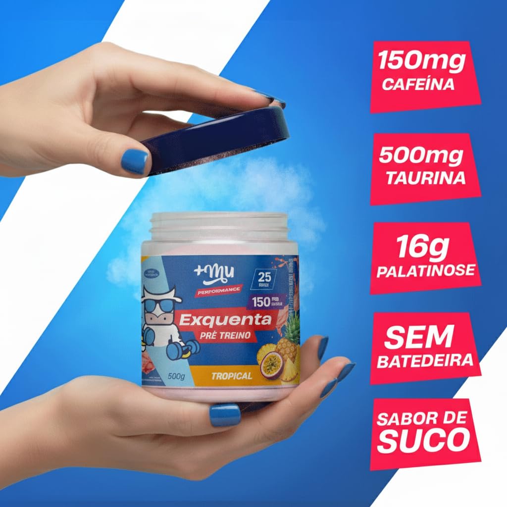 '+Mu Performance Exquenta Pre-Workout Powder, 25 Servings, 500g