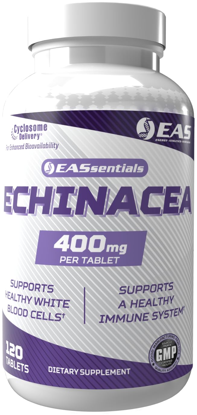 Experimental and Applied Sciences Echinacea 400mg Tablets, 120 Count