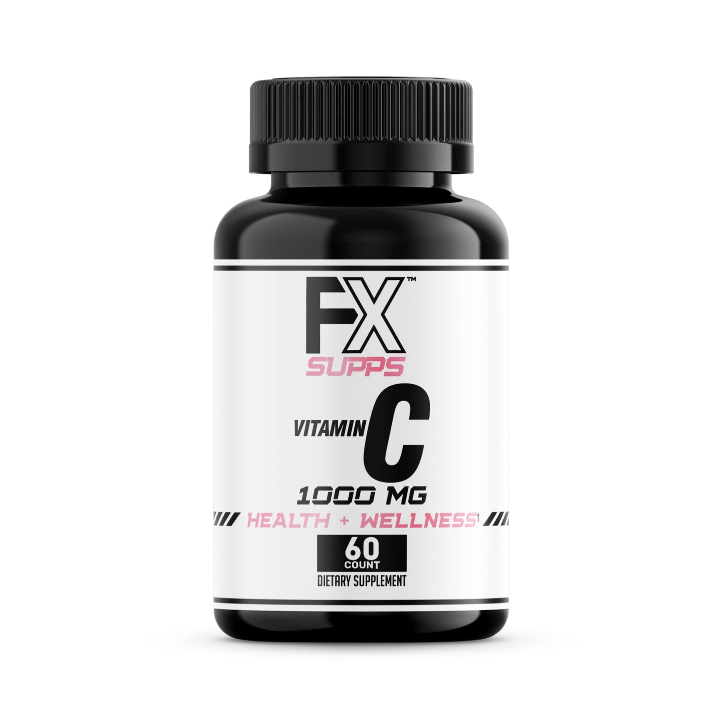 FXSUPPS Vitamin C 1000 mg Tablets, 60 Count