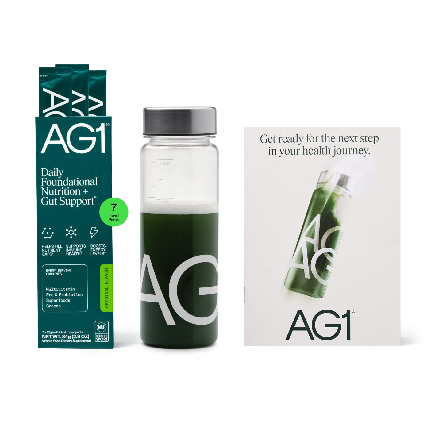 AG1 Athletic Greens 7-Day Starter Kit Powder - 7-Pack
