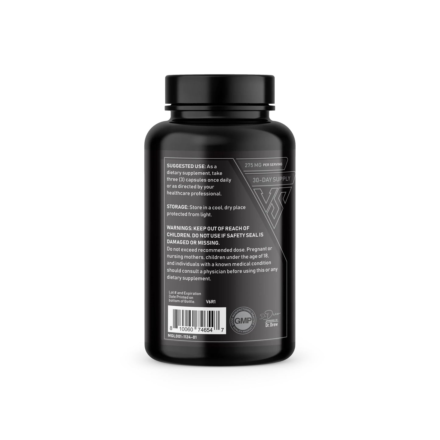 VShred MD Magnesium Glycinate Capsules 90 Count