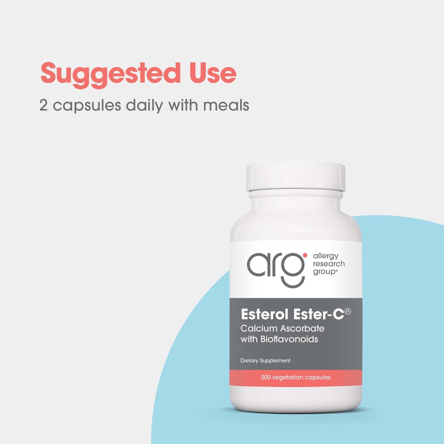 Allergy Research Group Esterol Ester C Capsule, 200 Count