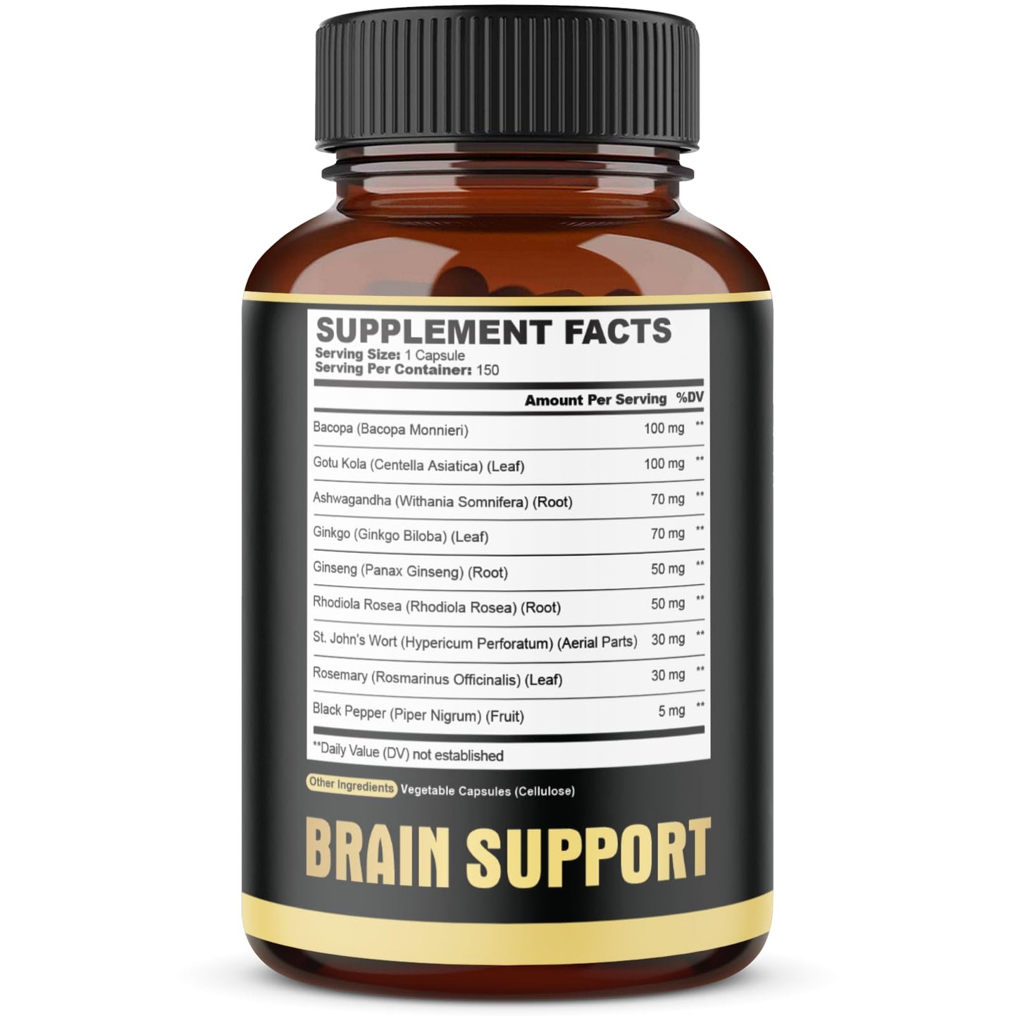 agobi 9in1 Brain Support Supplement Capsule, 150 Count