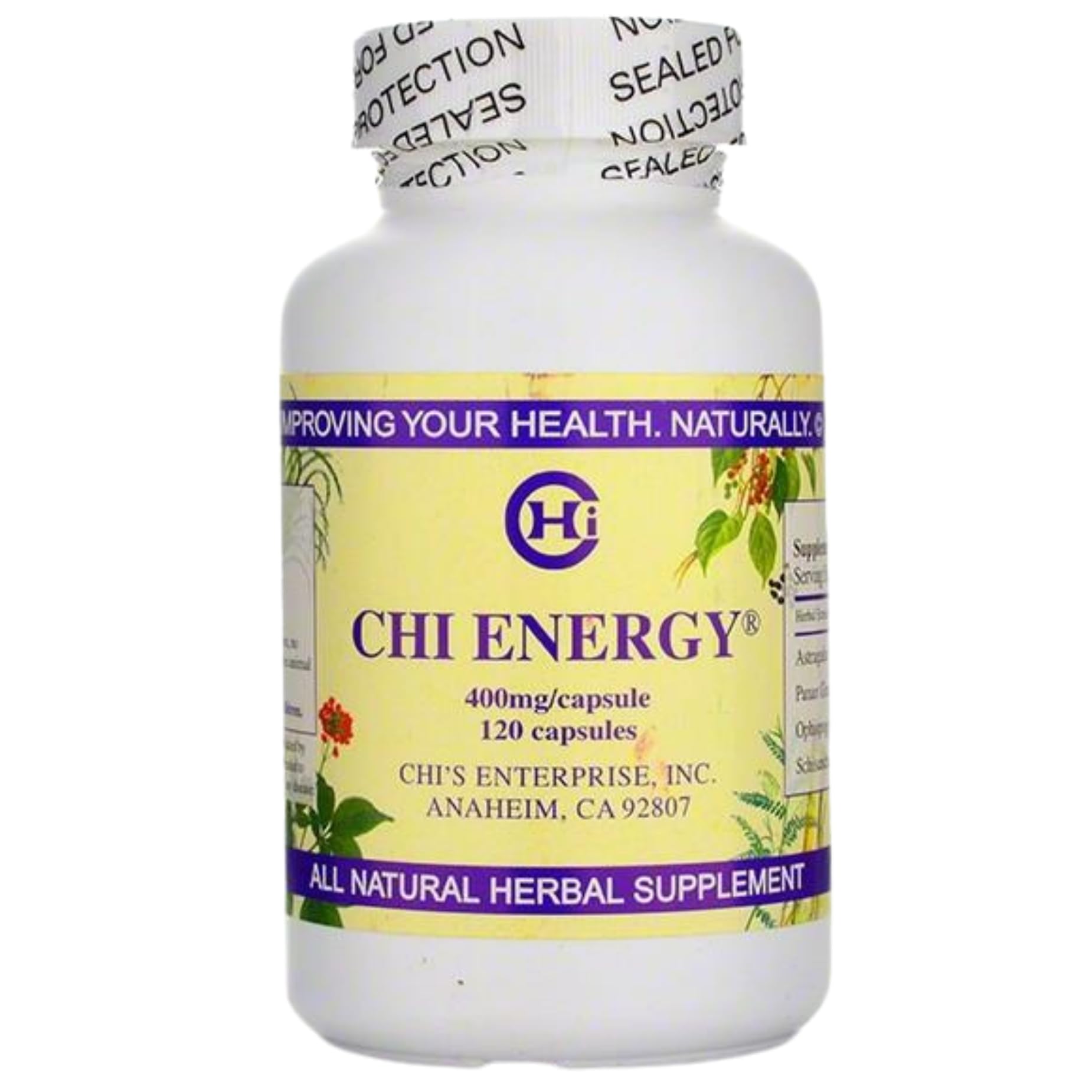 Chi's Enterprise Chi Energy 120 Capsules