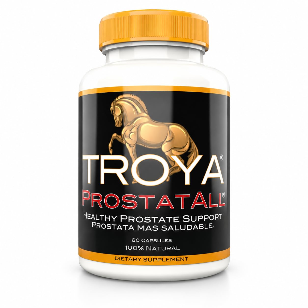 PROSTATALL Prostate Supplement Saw Palmetto, Zinc, Stinging Nettle & Pumpkin Seed Extract Capsule, 60 Capsules