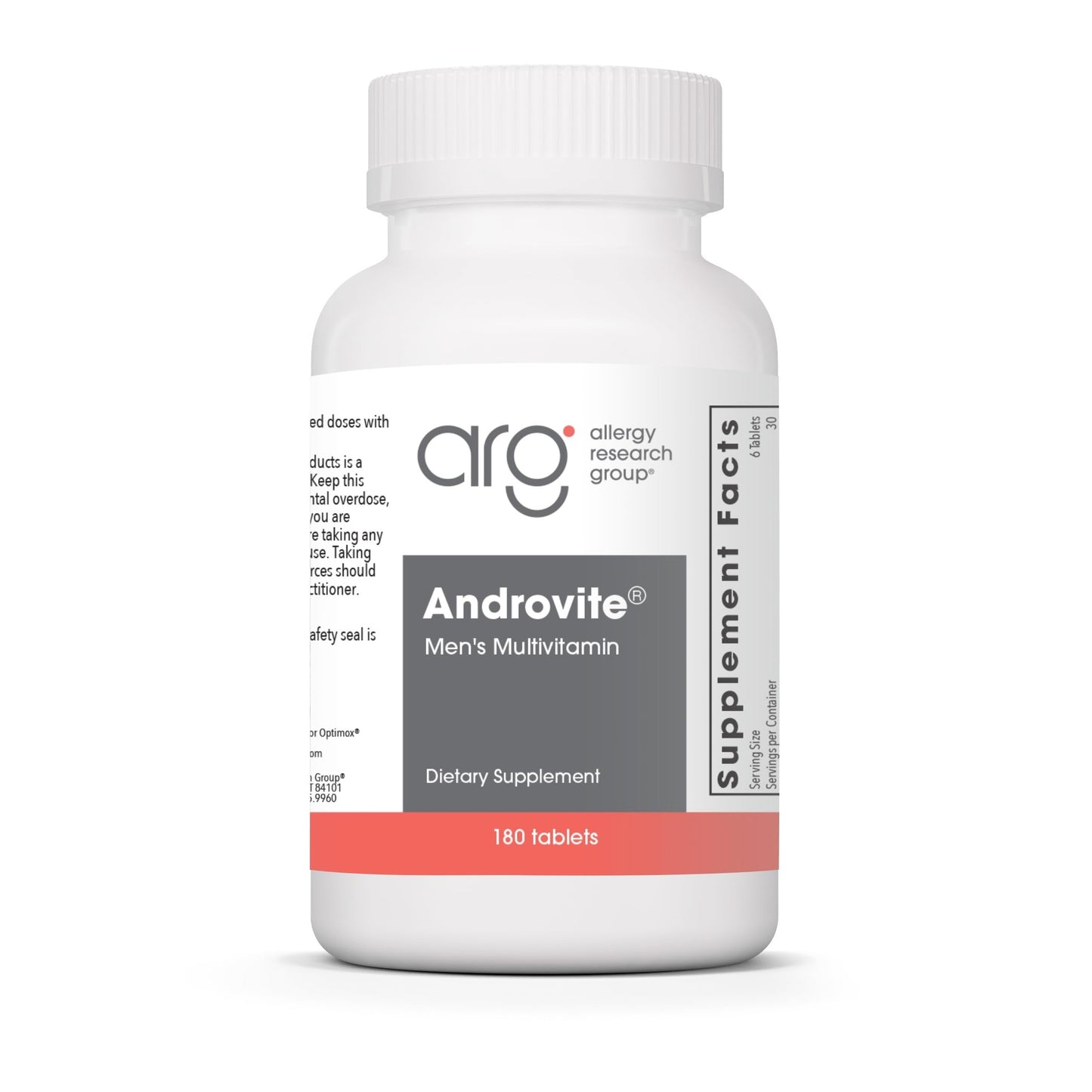 Optimox Androvite for Men Magnesium Supplement Tablet 180 Count