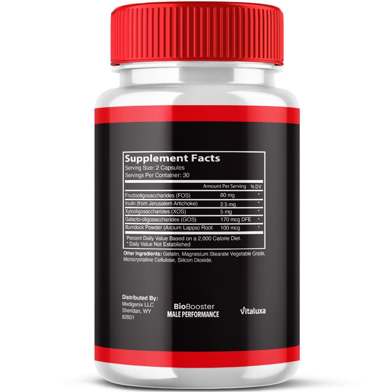 Vitaluxa BioBooster for Men BioBoost Supplement Performance Blend Capsules 120 Capsules