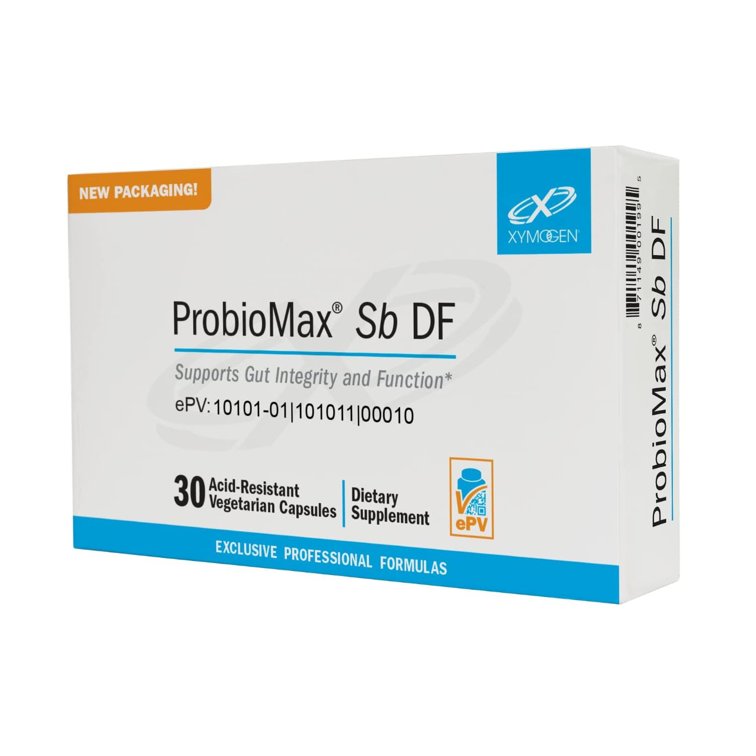 XYMOGEN ProbioMax Sb 35B Probiotic Supplement Capsule, 30 Count