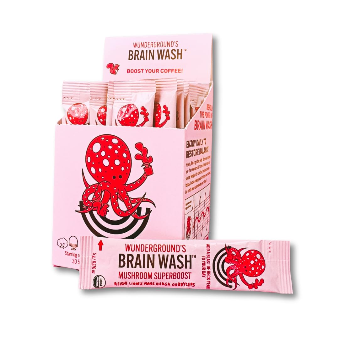 Wunderground Brain Wash Mushroom Superboost Powder 5.29
