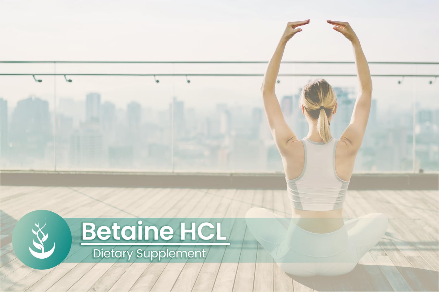 PURE ORIGINAL INGREDIENTS Betaine HCL Capsules 100 Capsules