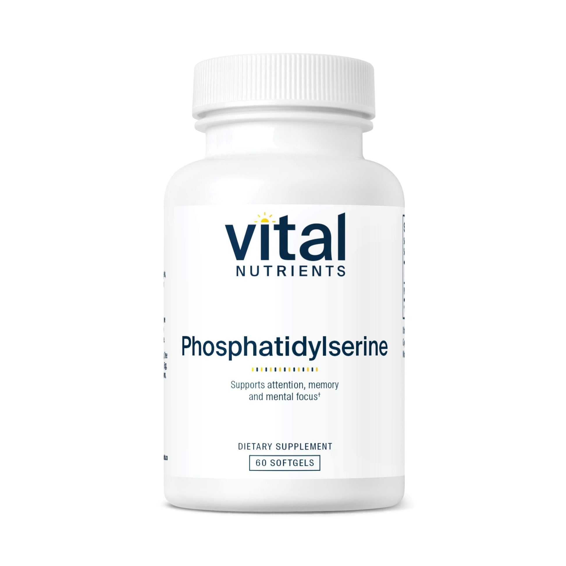 Vital Nutrients Phosphatidylserine 150mg Softgels 60 Count