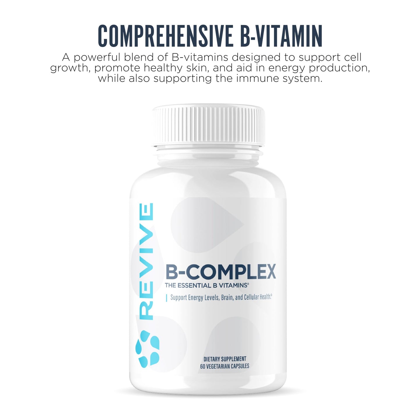 Revive Vitamin B Complex Capsules 60 Count