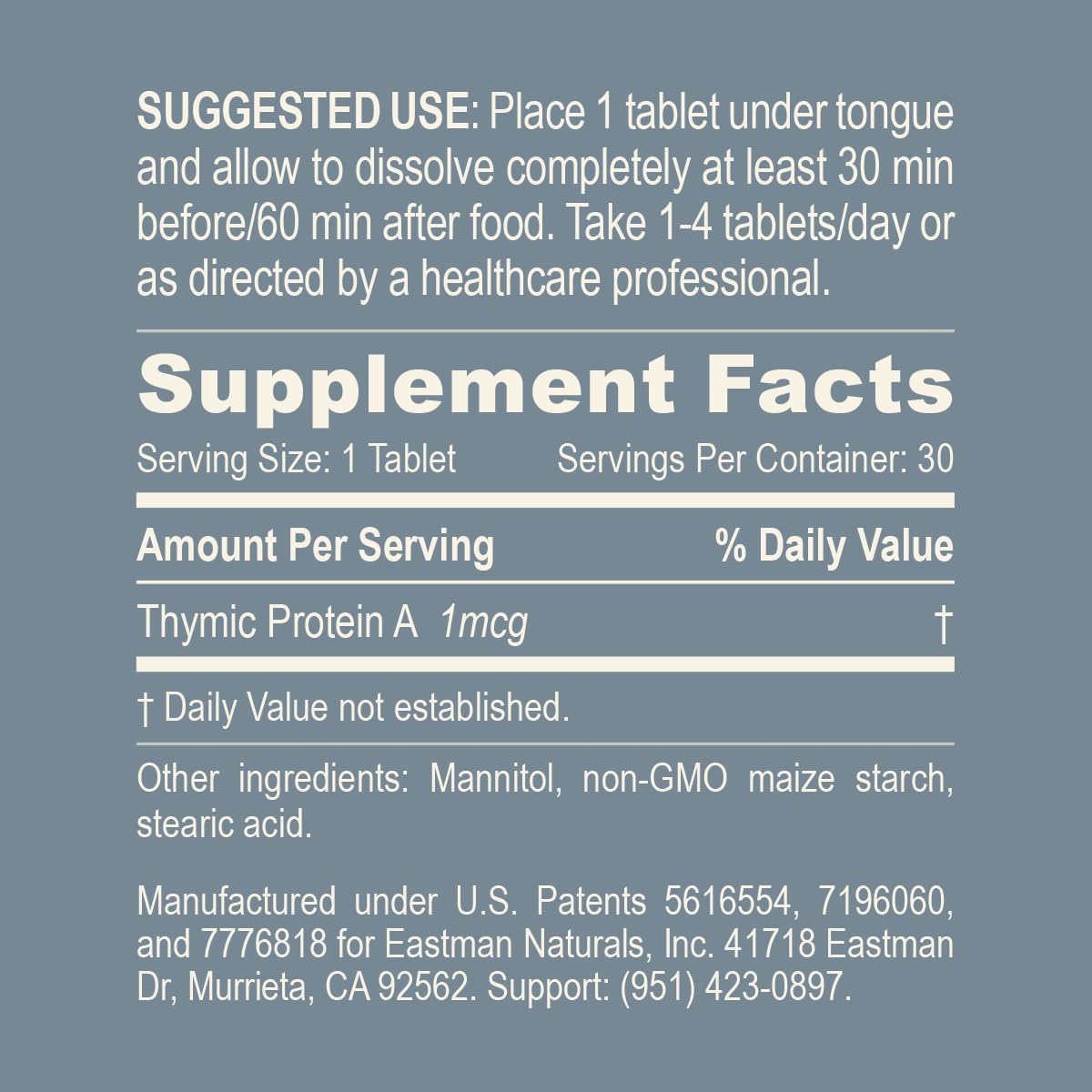 ProBoost Thymic Protein A Tablets - 30 Tablets