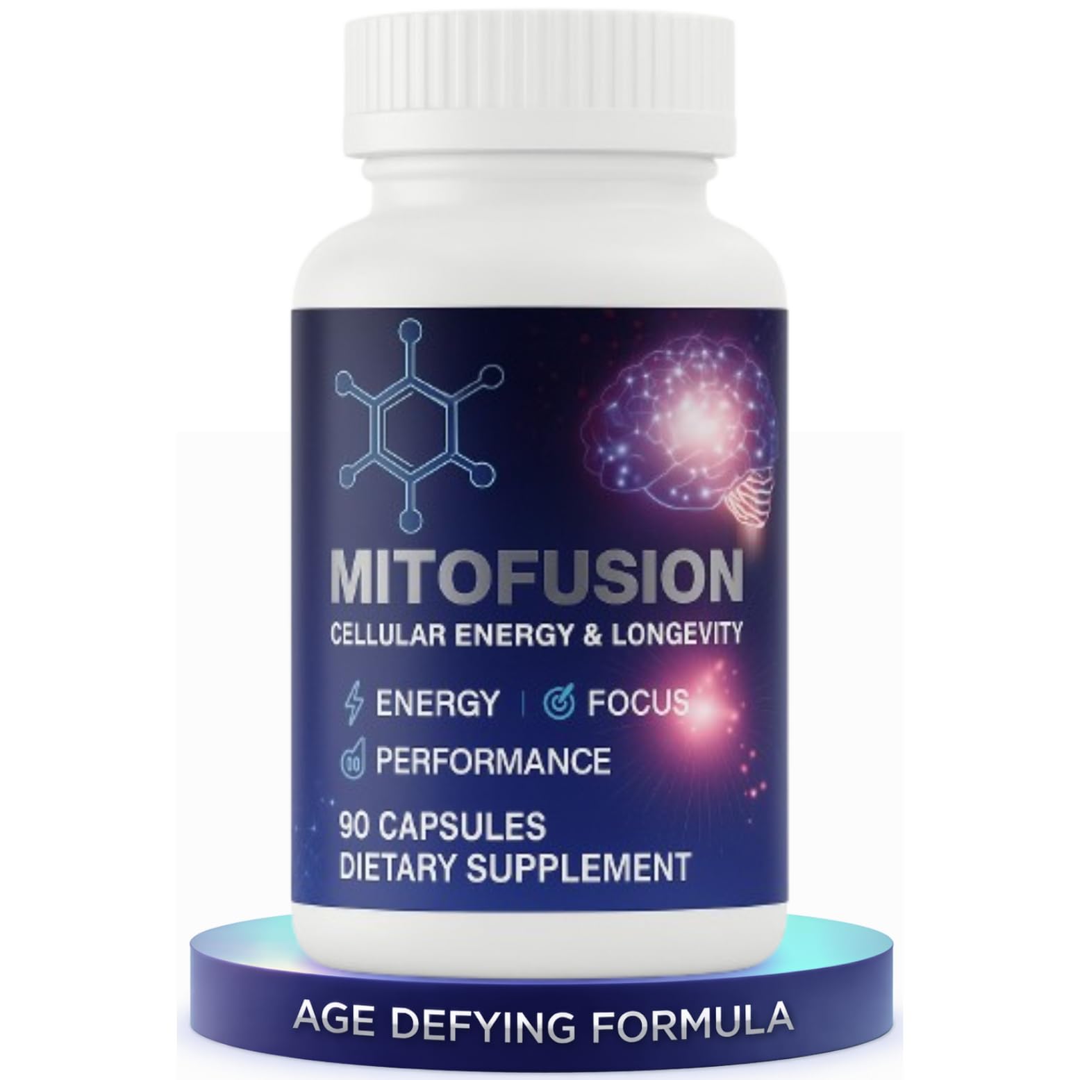Vantanex MitoFusion Cellular Wellness & Healthy Aging Lifestyle Formula 90 Capsules