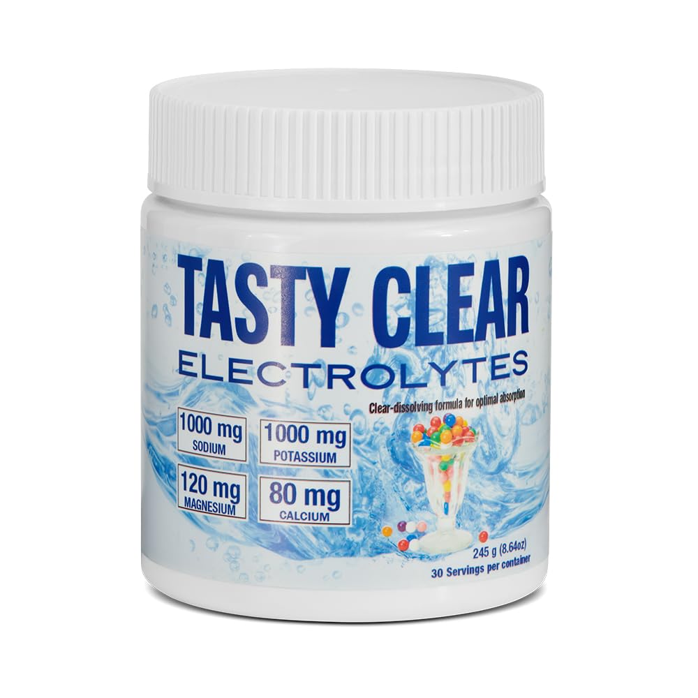 PureBulk Tasty Clear Electrolytes Powder 8.6 Ounce