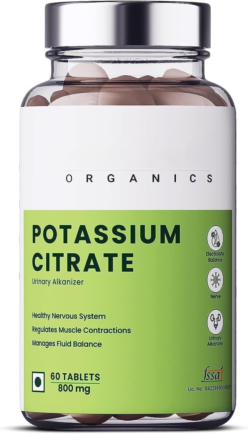 Generic Potassium Citrate 800 mg Tablet, 60 Tablets