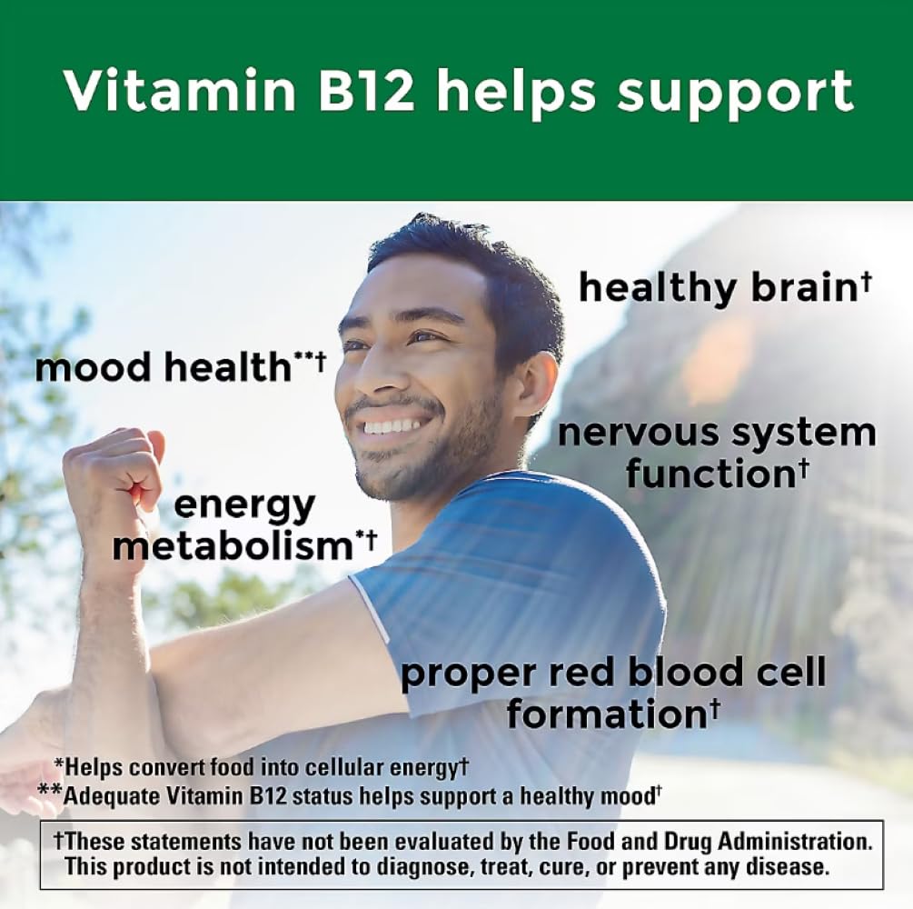 Nature Made B12 Gummies Extra Strength 3000 MCG Per 2 Gummies, 160 Count
