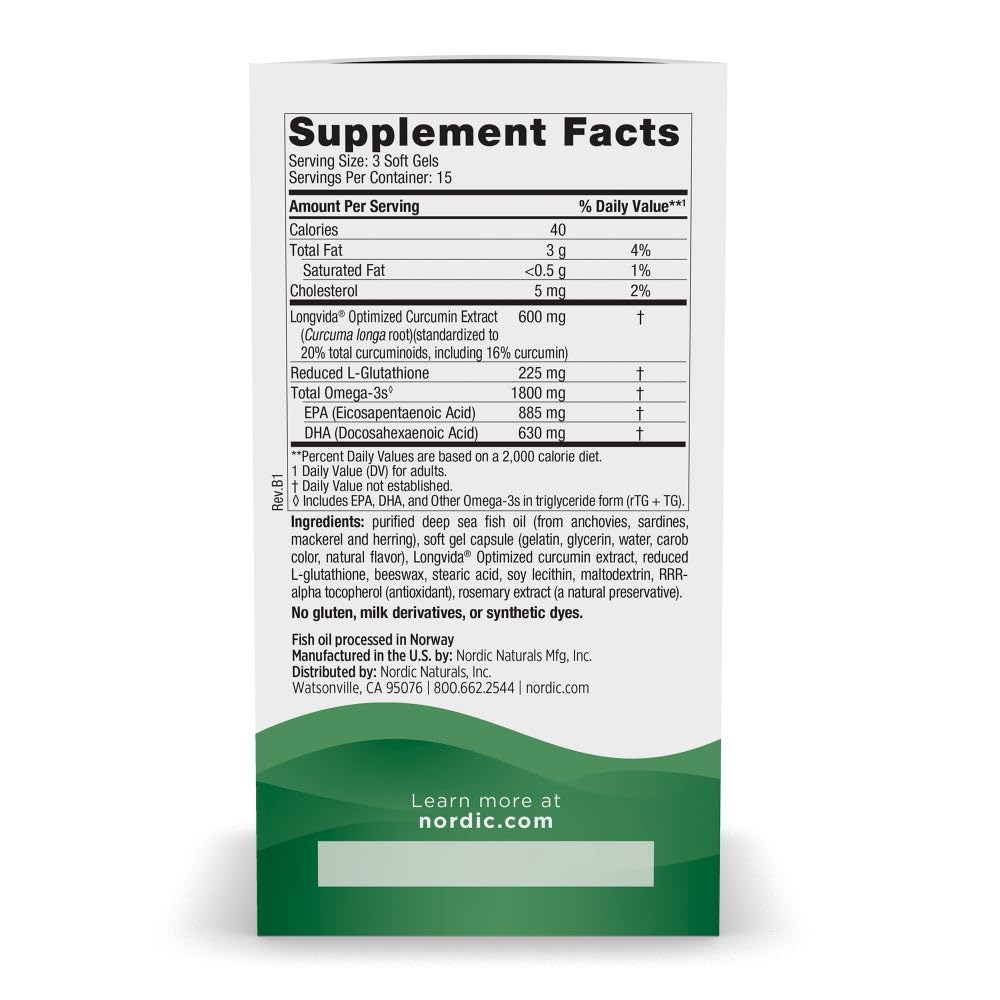 Nordic Naturals Recovery Plus Softgels 45