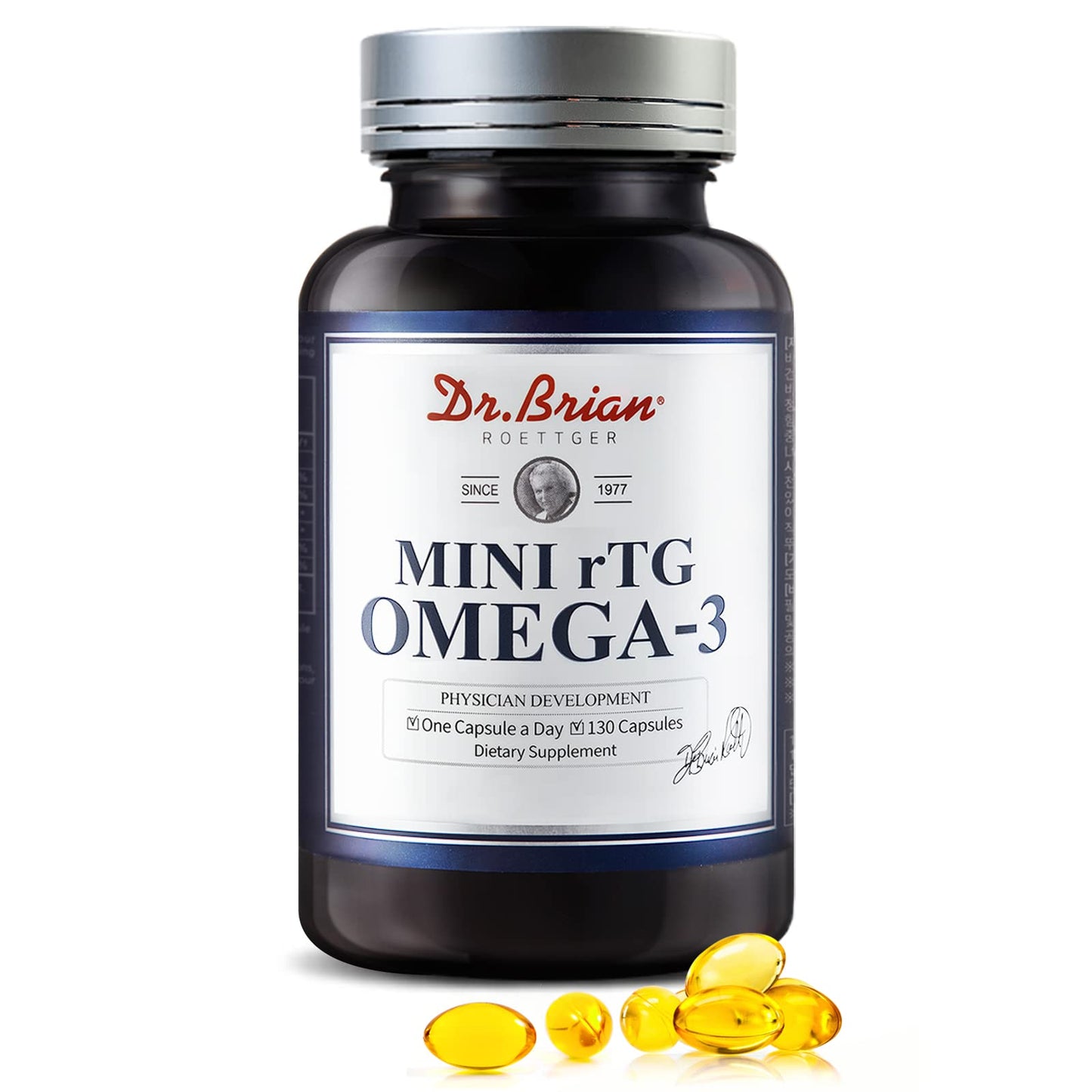 DR.BRIAN ROETTGER Fish Oil Supplement Capsules 130