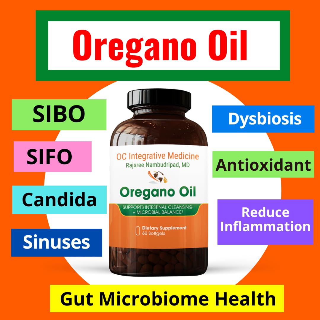 Dr. Rajsree Oregano Oil Softgel 60 Count