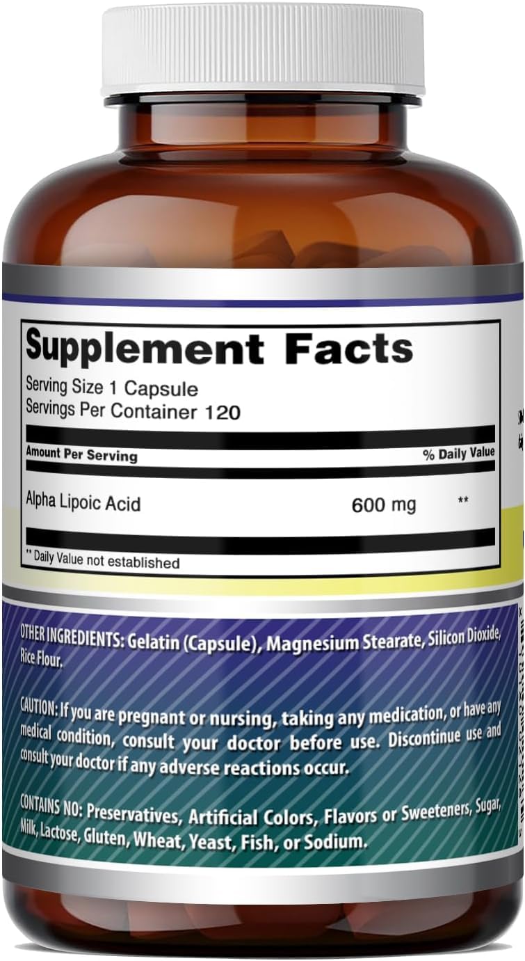 Amazing Nutrition Alpha Lipoic Acid 240 Capsules