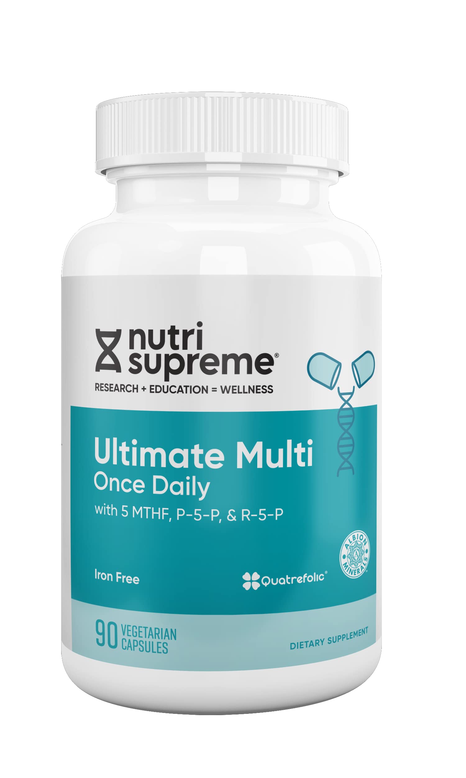 NUTRI-SUPREME RESEARCH Nutri Supreme Ultimate Multivitamin for Men and Women Capsules 90 Count