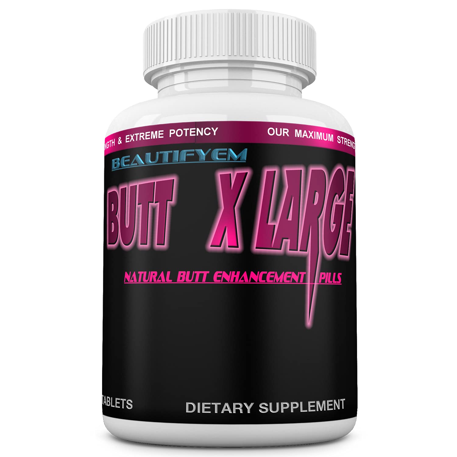 BEAUTIFYEM Butt Enlargement Booty Enhancement Capsule 60 Count