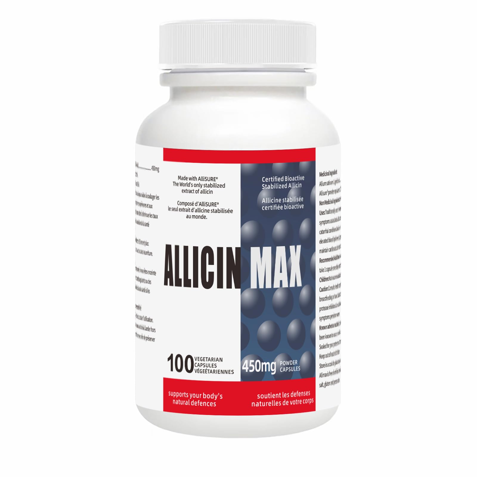 Chi's Enterprise Allicin Max 450 mg Capsule, 1 Count