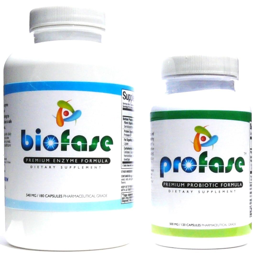 Biofase Enzyme & Profase-Probiotic Kit Capsules, 1 Capsule