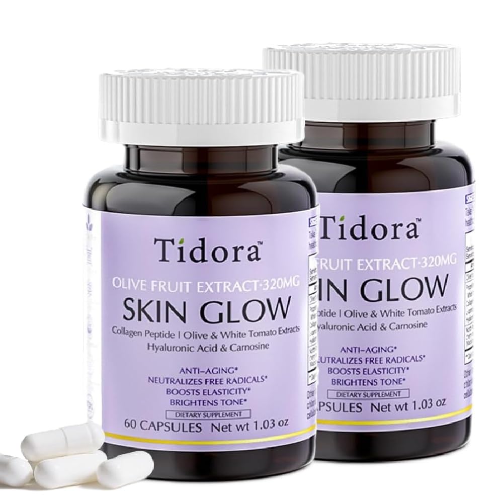 Tídora Collagen Peptides Supplement Capsules 60 Count