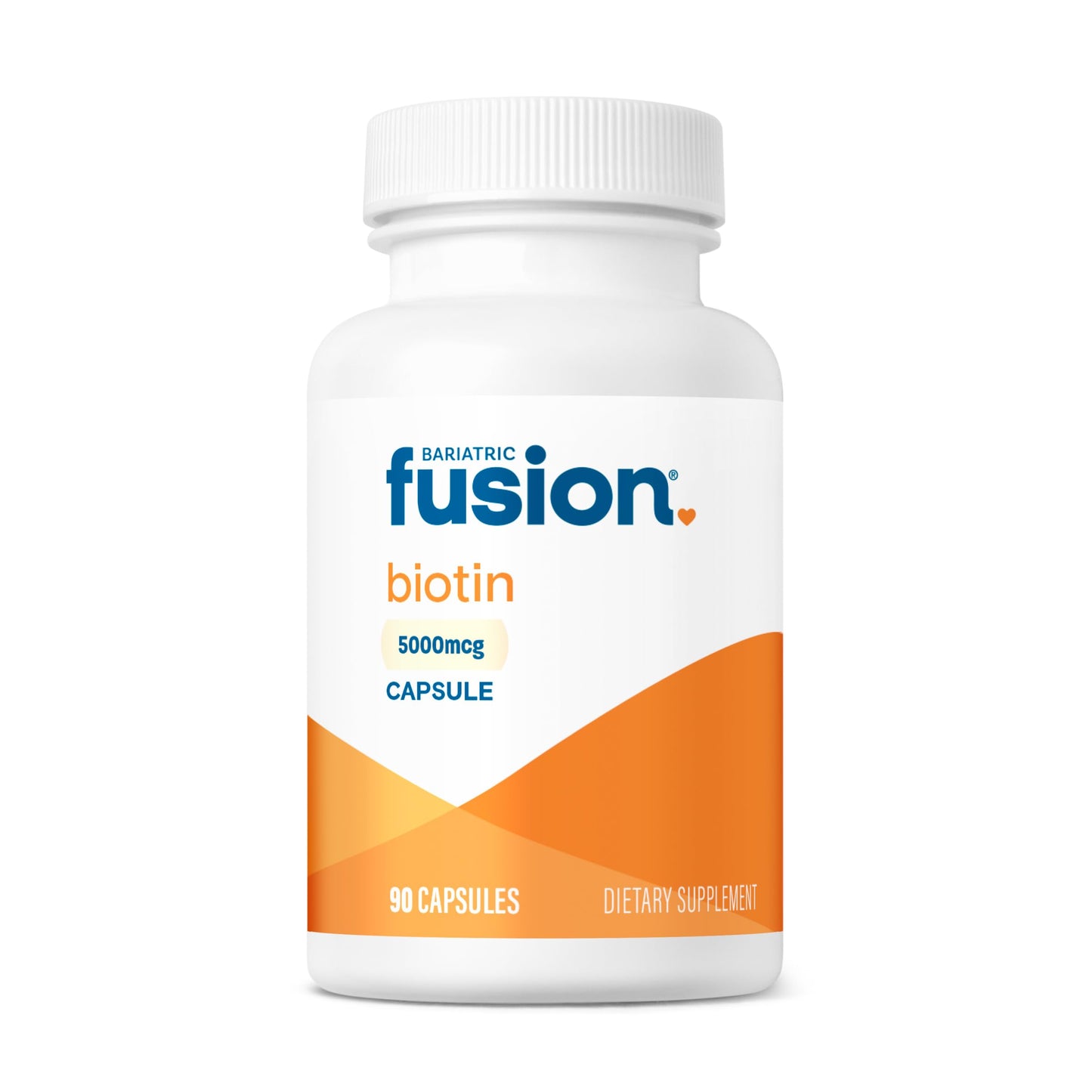 Bariatric Fusion Biotin 5000mcg Capsules 90 Count