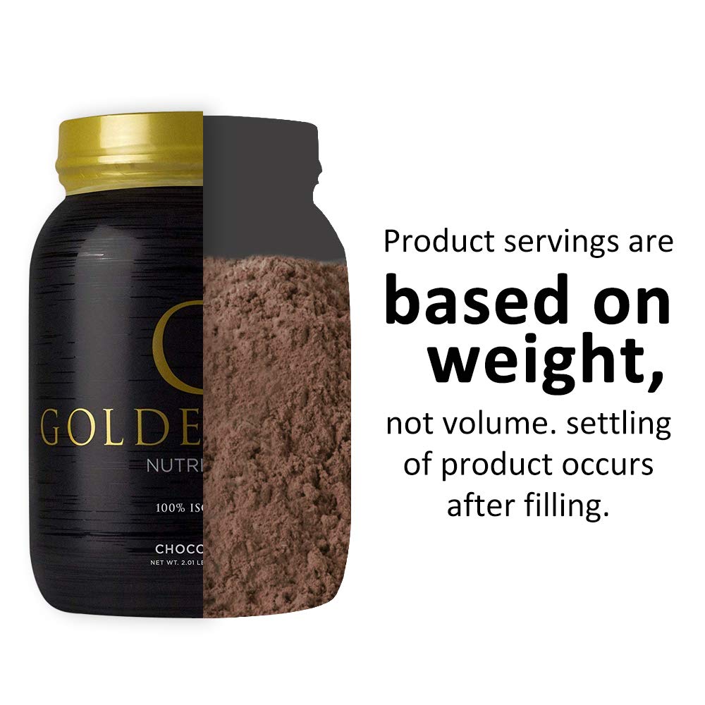 Golden Era Nutrition Whey Isolate Plus Protein Powder, Chocolate, 2.01 lb