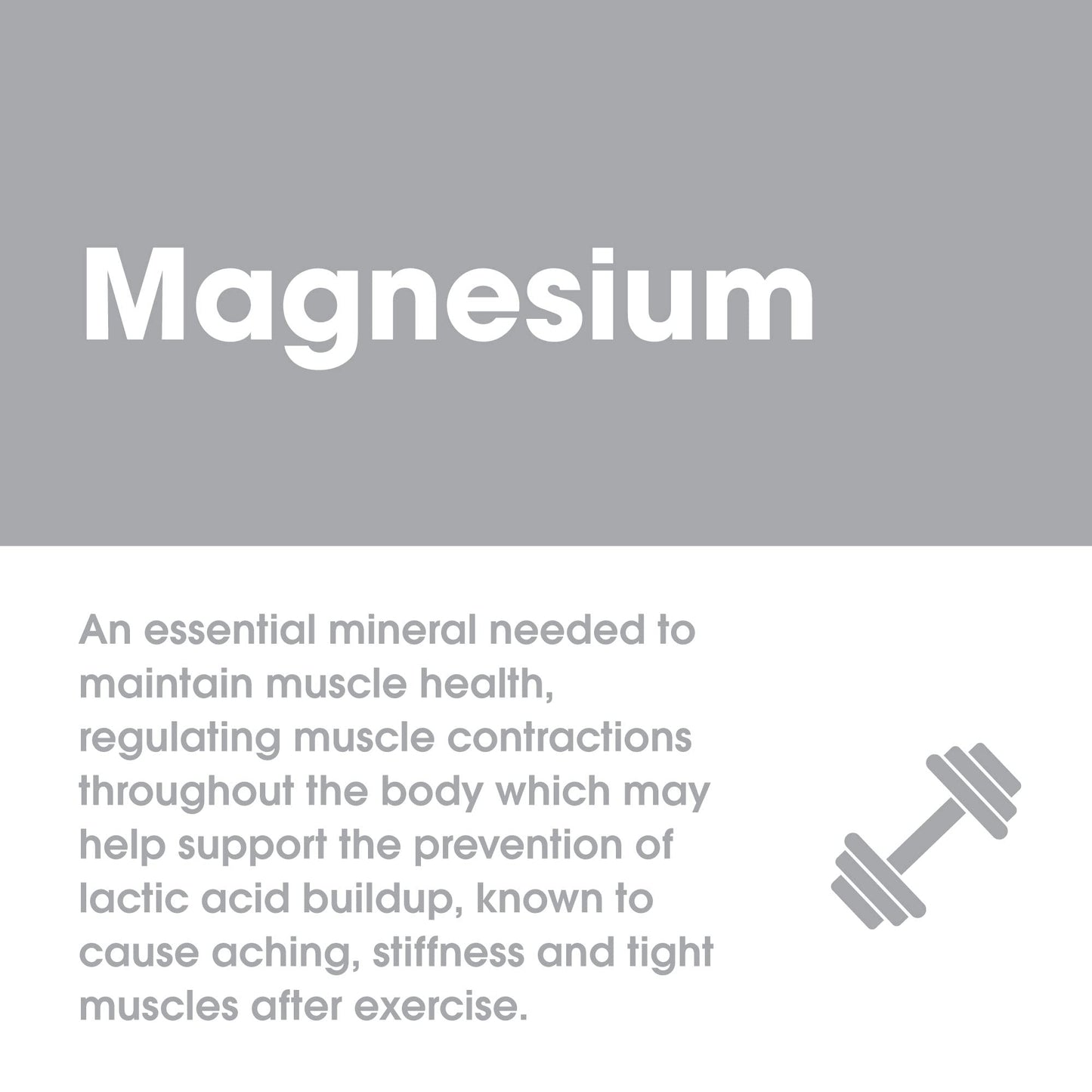 Good 'N Healthy Active Recharge Magnesium Supplement Tablet 100 Tablets