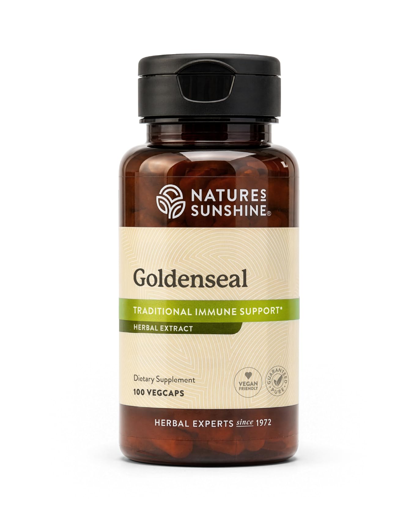 Nature's Sunshine Golden Seal Capsules, 100 Capsules
