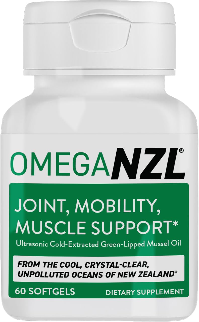 OMEGANZL Original Omega-3 Joint Support Supplement Softgel, 60 Count