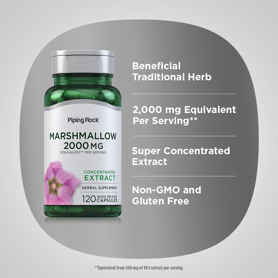 Piping Rock Marshmallow Root Capsules 120