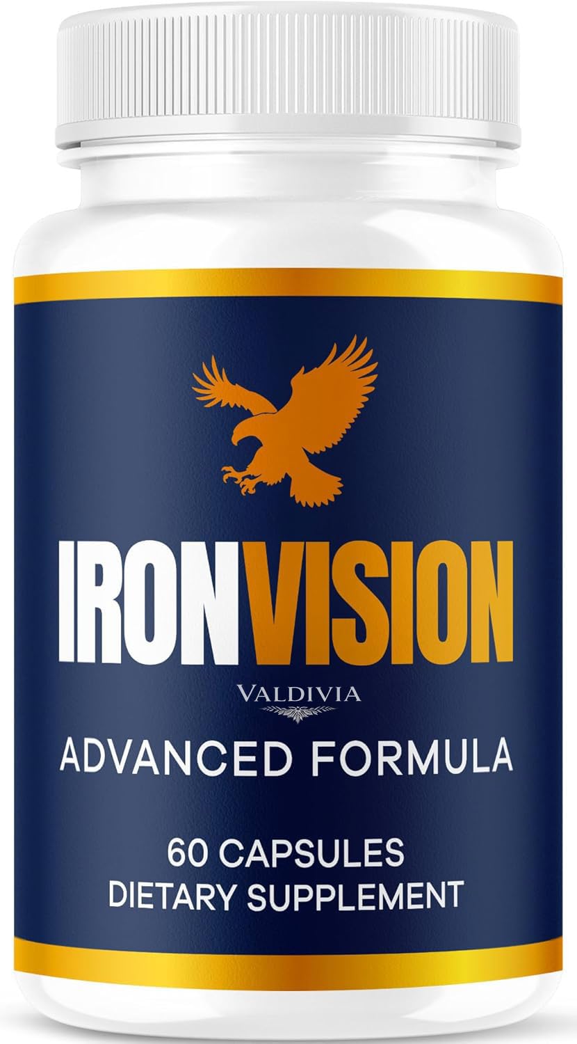 Valdivia Iron Vision Eye Supplement Capsules, 60 Count