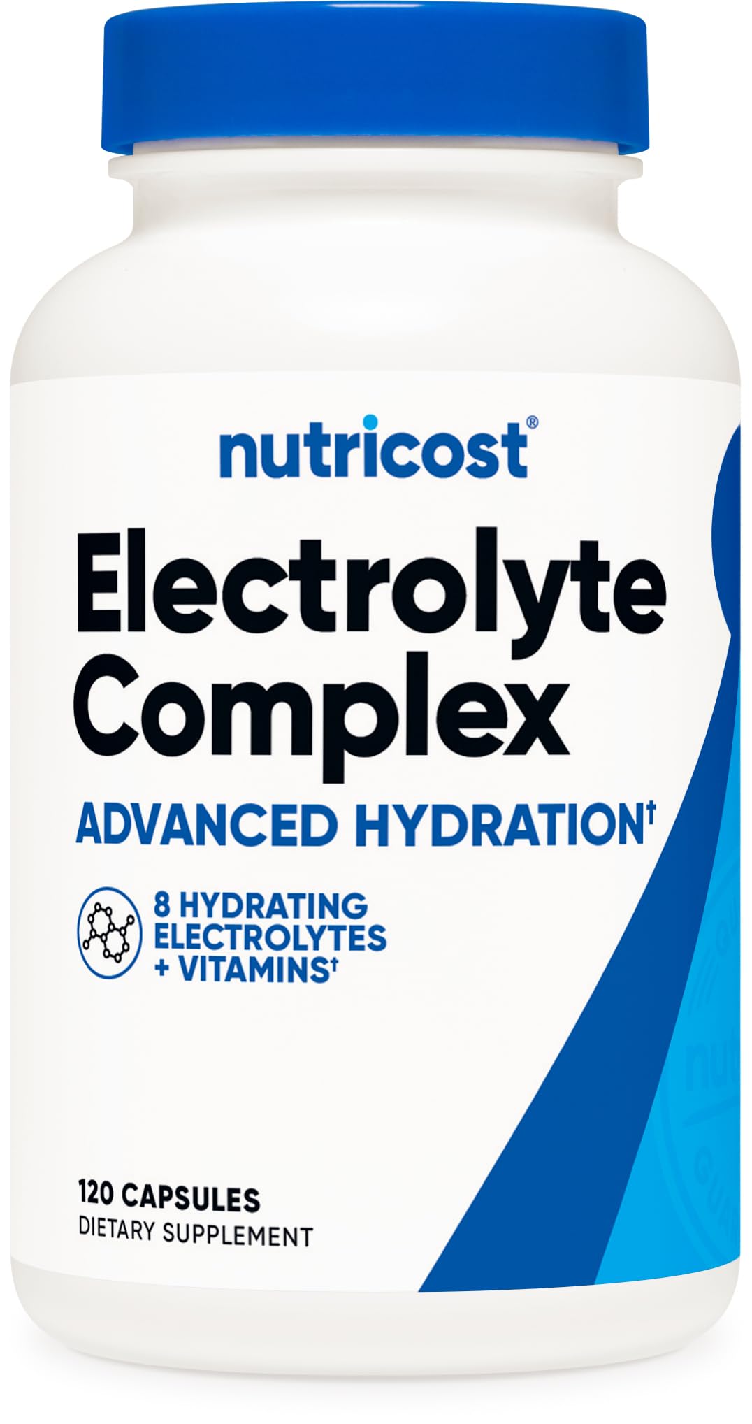 Nutricost Electrolyte Complex Advanced Hydration, 120 Capsules